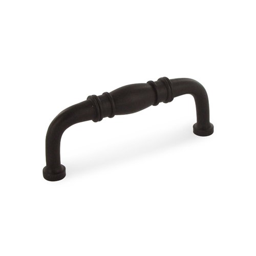 Solid Brass 3" Centers Colonial Wire Pull in Oil Rubbed Bronze