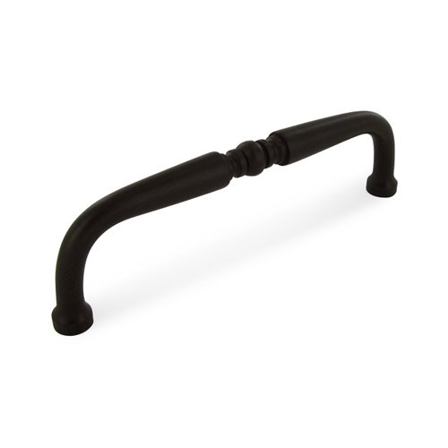 Solid Brass 4" Centers Traditional Wire Pull in Oil Rubbed Bronze