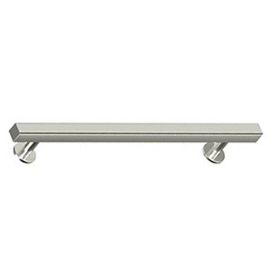 7" Centers Pommel Bar Pull in Polished Nickel