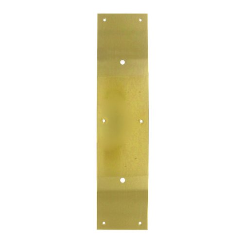 Solid Brass 15" Long Backplate for 8" Centers Door Pull in Polished Brass