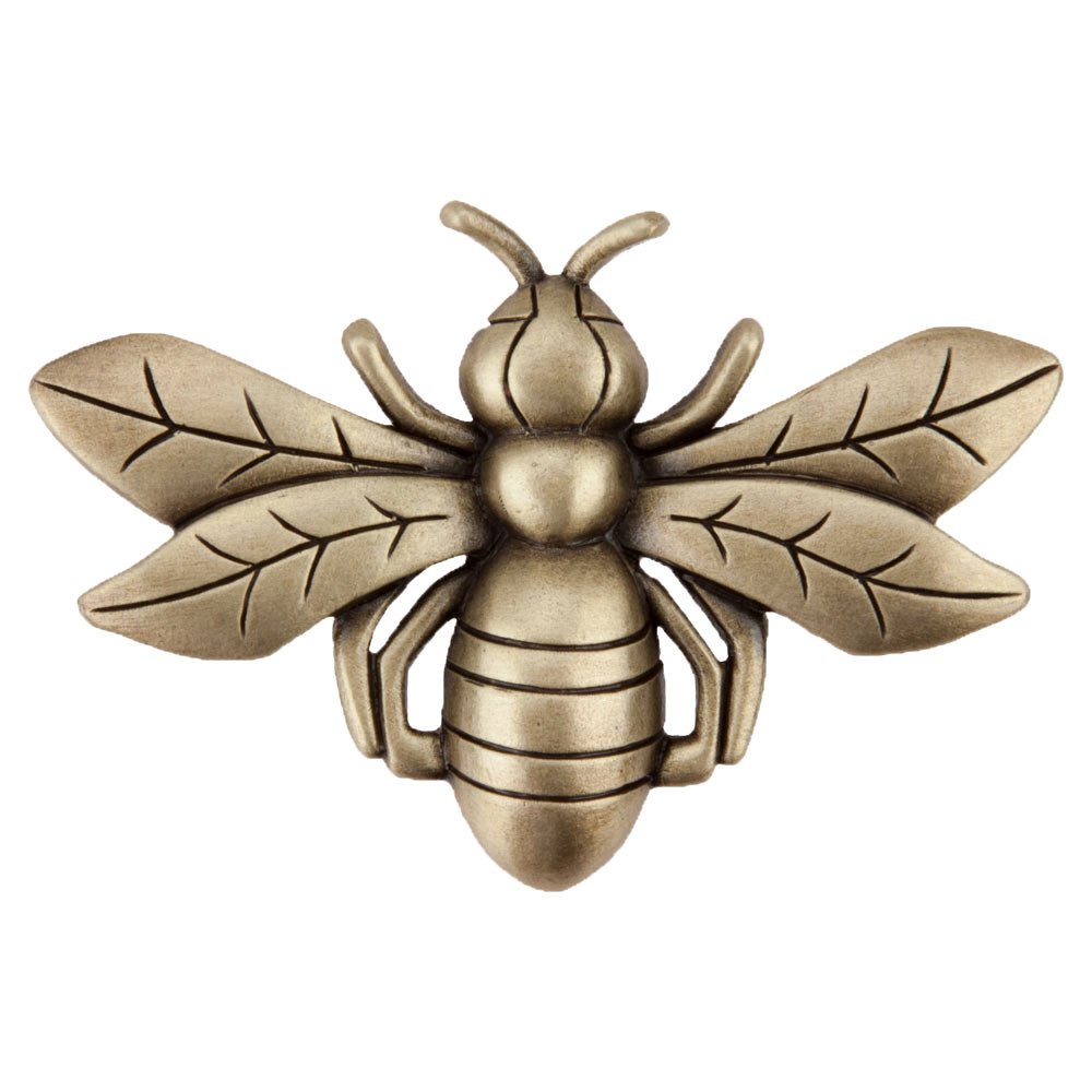 2 1/4" Bee Knob in Antique Brass