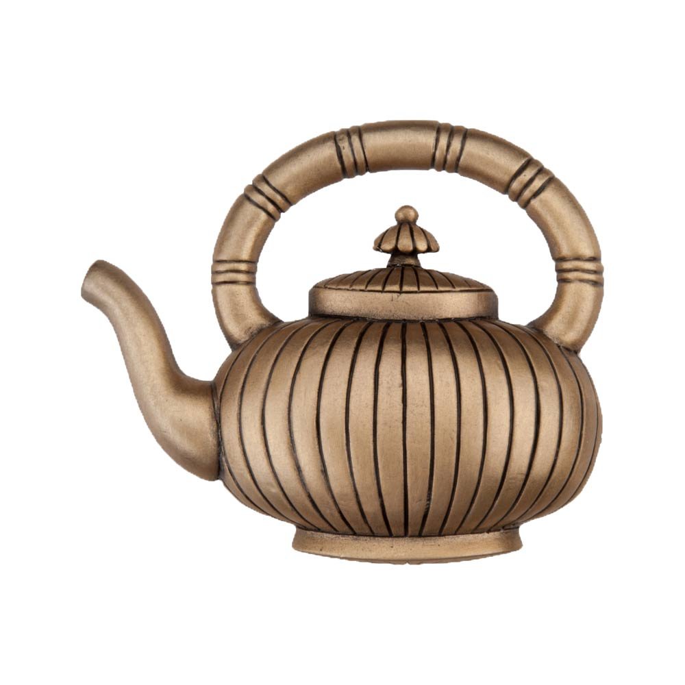 1 3/4" Teapot Knob in Museum Gold
