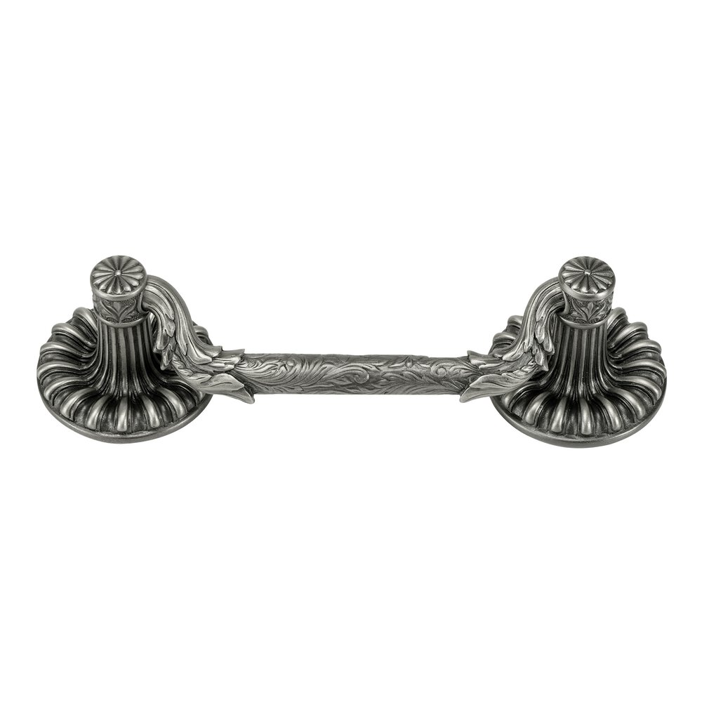 3 1/2" Centers Nantucket Drop Pull in Burnish Silver