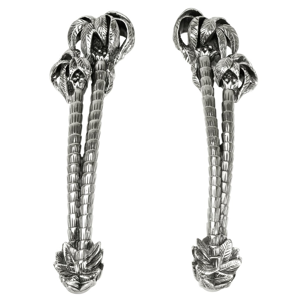 5" (128mm) Centers Key Largo Handle Right/Left in Burnish Silver
