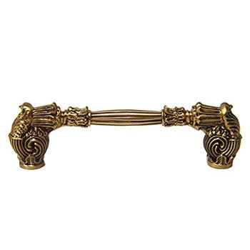3 1/2" (89mm) Centers Geneve Handle in Museum Gold