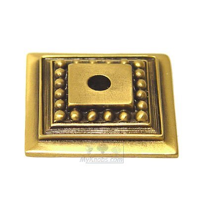 Decorative Backplate in Museum Gold