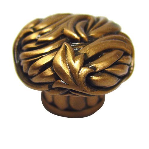 1 1/4" (32mm) Louis XV Knob in Museum Gold