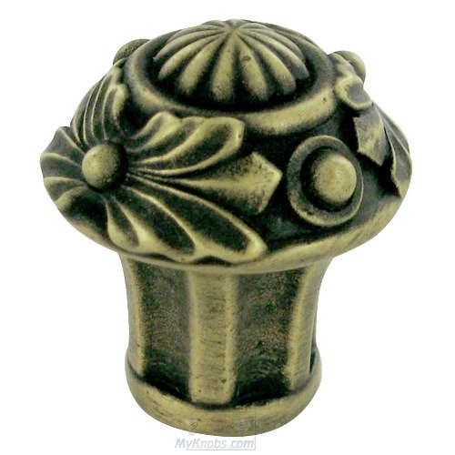 1 5/8" Diameter Nantucket Mini Knob in Oiled Bronze