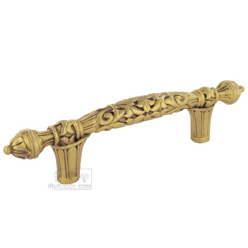 3" Centers Belleview Handle in Museum Gold