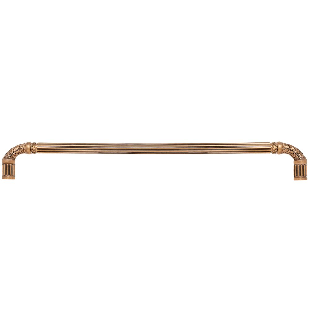 12" Centers Nantucket Appliance Pull in Antique Brass