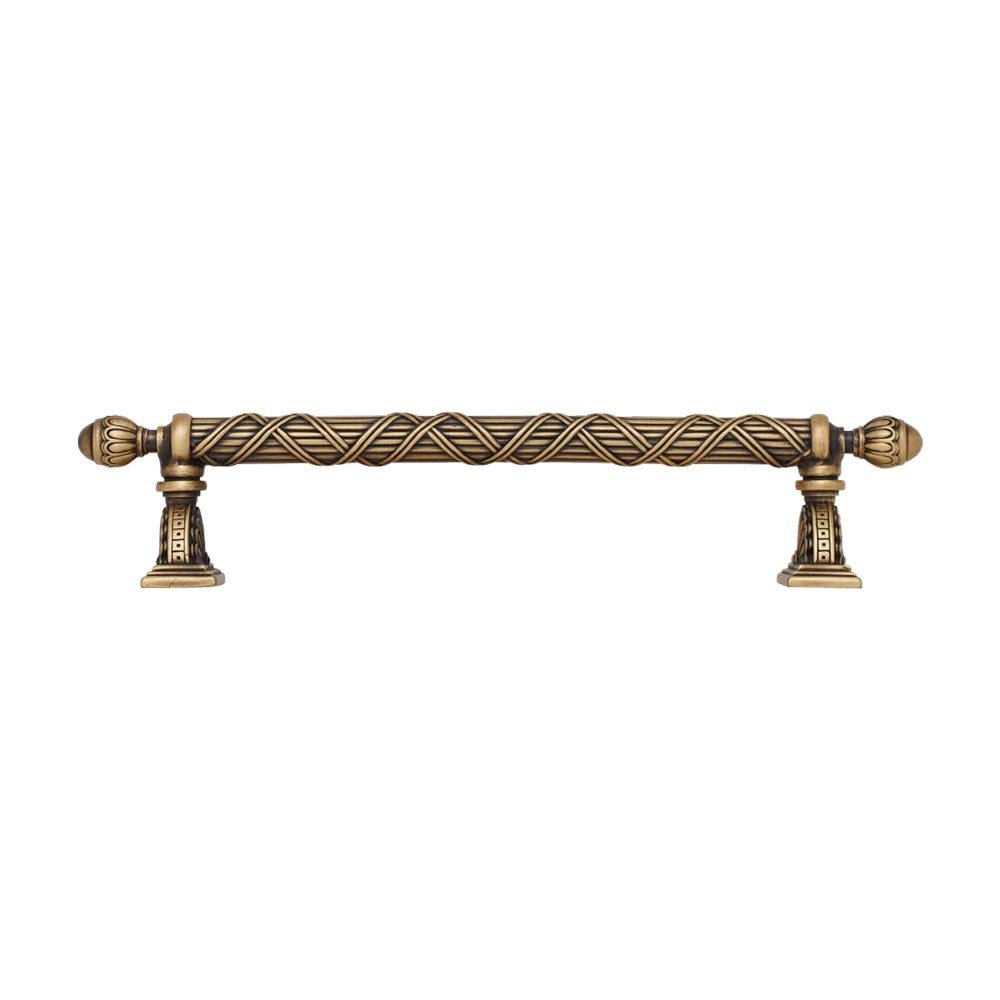 5" Centers Pull in Antique Brass