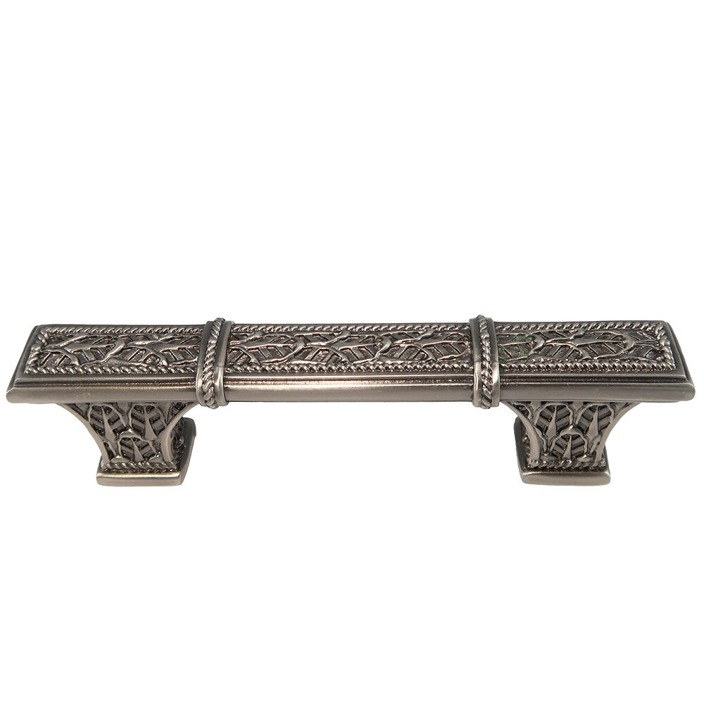 3 1/2" Centers Straight Pull in Vintage Pewter