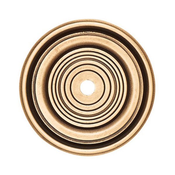 1 3/4" Diameter Round Back Plate in French Bronze