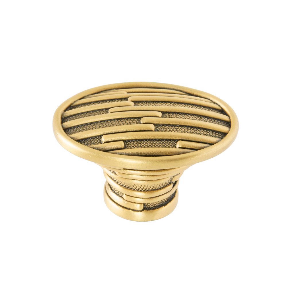 1 5/8" Cabinet Knob in Museum Gold