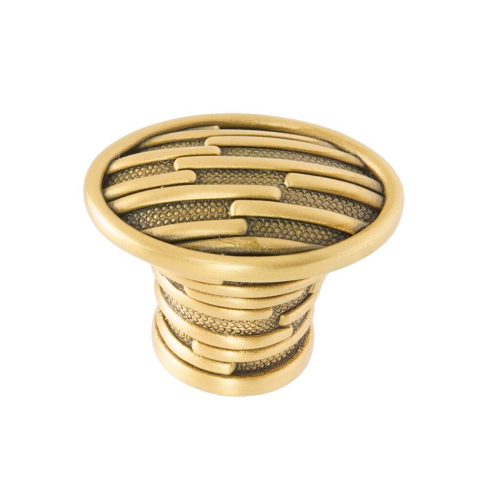 1 3/8" Cabinet Knob in Museum Gold
