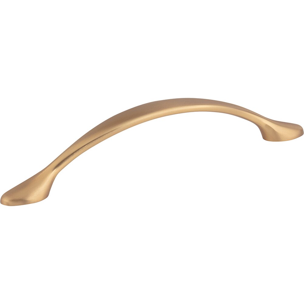 128mm Centers Arched Somerset Cabinet Pull in Satin Bronze