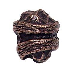 Hammered Knob in Antique Matte Copper