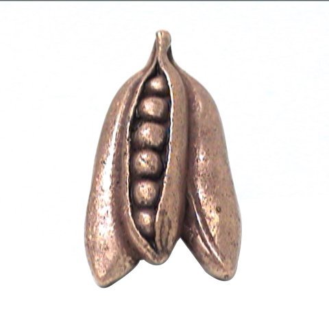 Peas Knob in Old World Copper