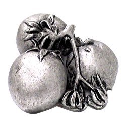 Persimmons Knob in Warm Pewter