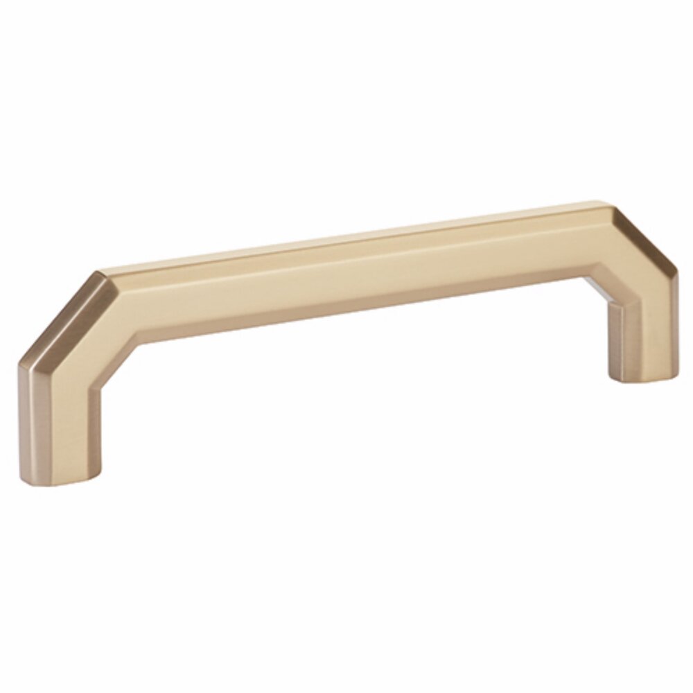 Hollywood Regency Collection - 5 Centers Pull in Satin Brass by
