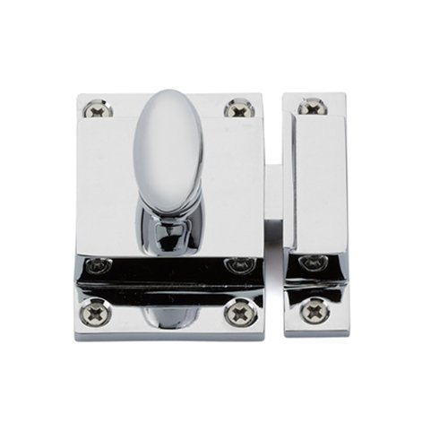 Cabinet Latch in Polished Chrome