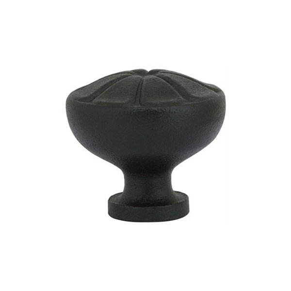1" Diameter Petal Knob in Flat Black Bronze