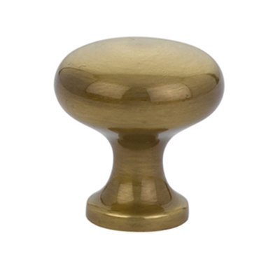 1" Diameter Providence Knob in French Antique Brass