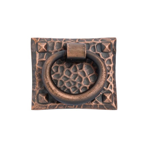 1 3/4" (44mm) Hammered Ring Pull in Oil Rubbed Bronze