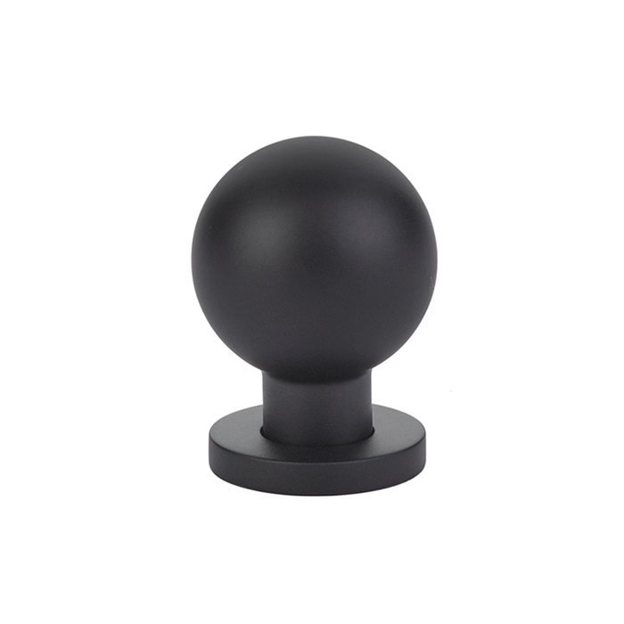 1" Diameter Globe Knob in Flat Black