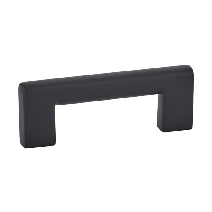 3" Centers Trail Pull in Flat Black