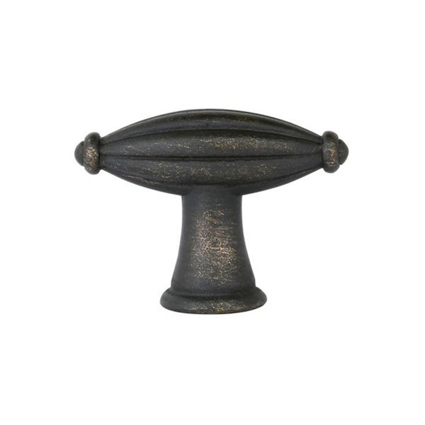1 3/4" Fluted Knob in Medium Bronze