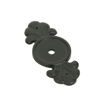 2 1/4" (57mm) Back Plate for Knob in Flat Black Bronze