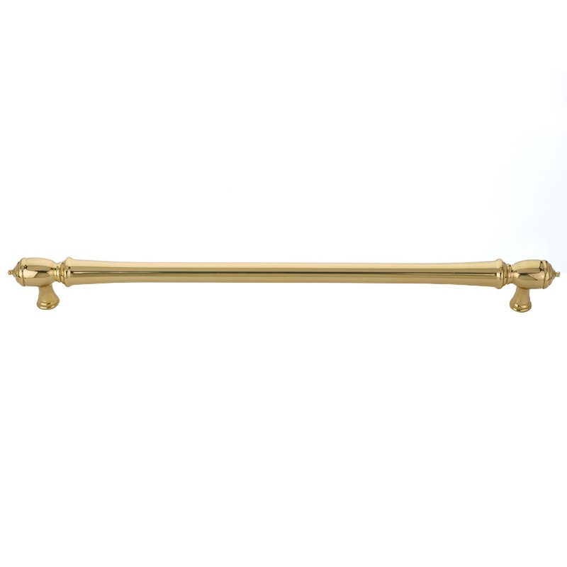 18" Centers Spindle Appliance/Oversized Pull in Polished Brass