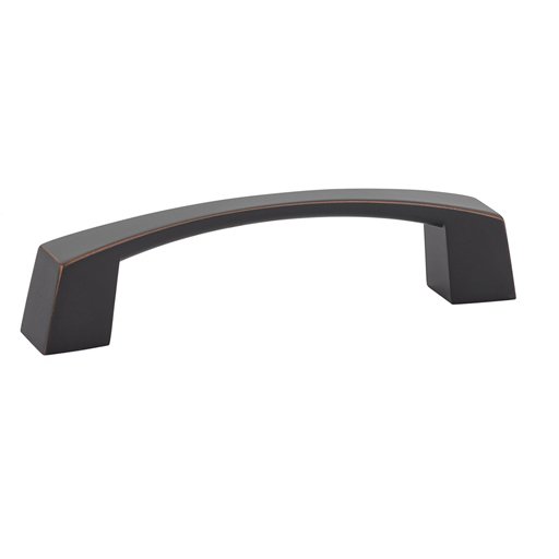 3 1/2" Centers Sweep Pull in Oil Rubbed Bronze