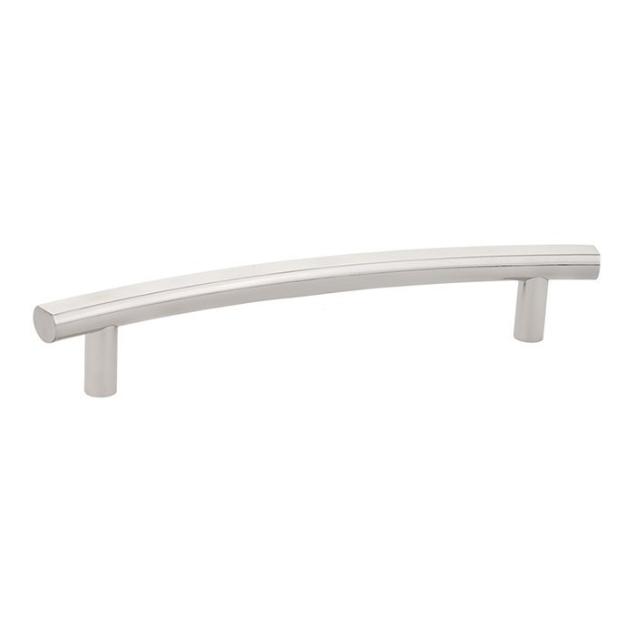 6" Centers T-Curve Bar Pull in Polished Nickel
