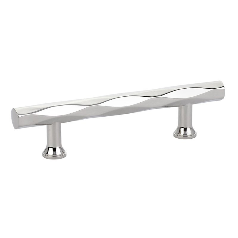 3 1/2" Centers Tribeca Pull in Polished Nickel