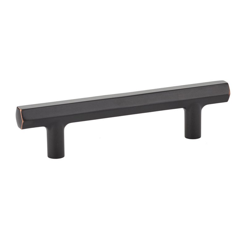 3 1/2" Centers Mod Hex Pull in Oil Rubbed Bronze