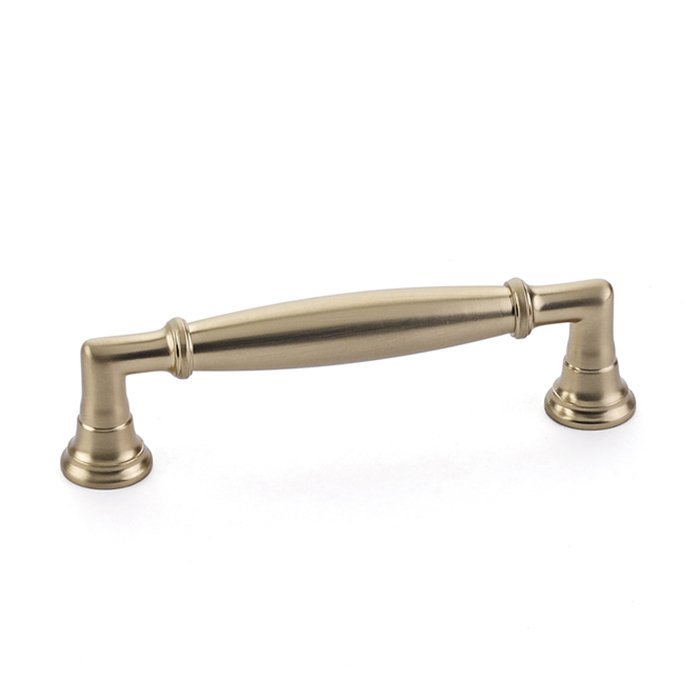 3 1/2" Centers Westwood Pull in Satin Brass