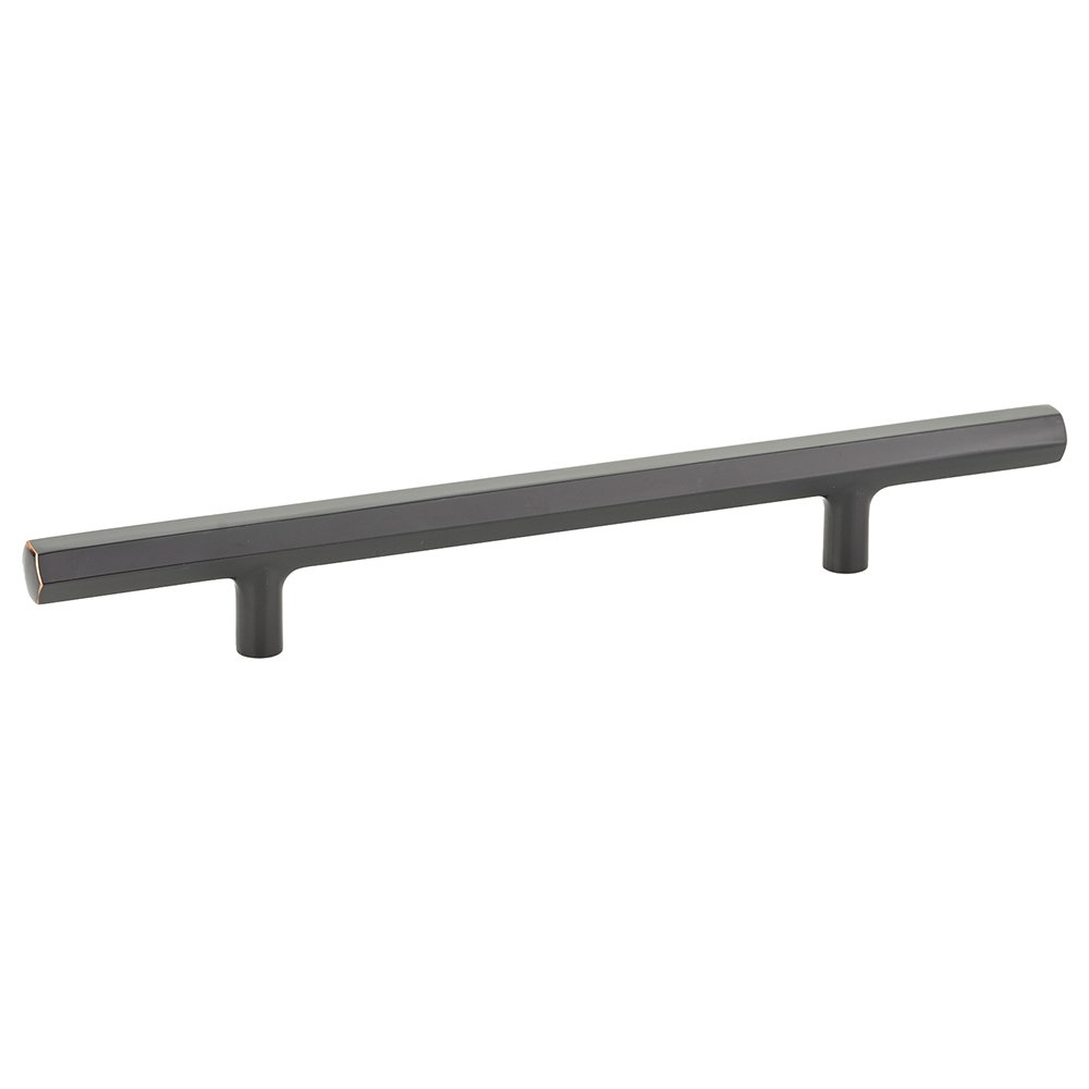 6" Centers Mod Hex Extended Pull in Oil Rubbed Bronze