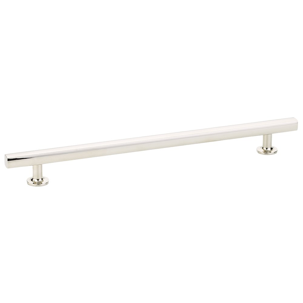 12" Centers Freestones Appliance/Oversized Pull in Polished Nickel