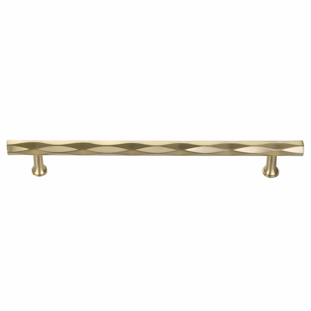 12" Centers Tribeca Appliance Pull in Satin Brass