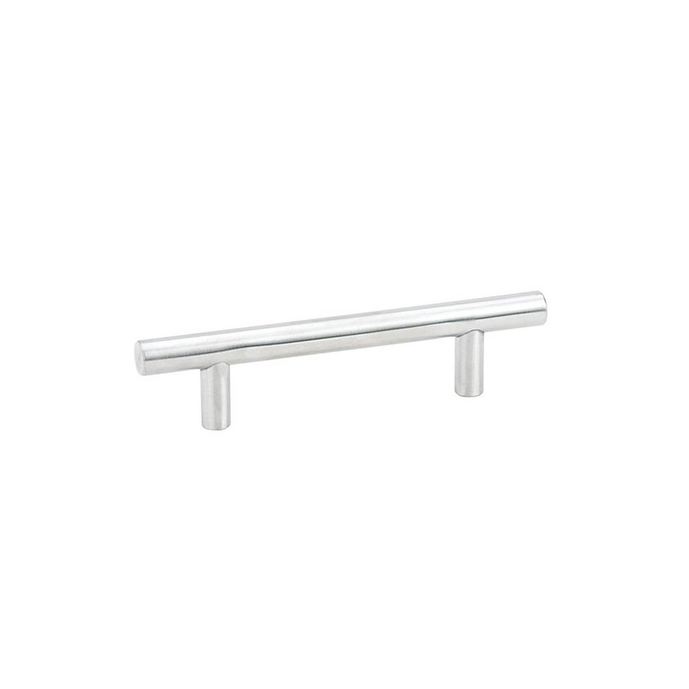 12" Centers Bar Pull in Brushed Stainless Steel