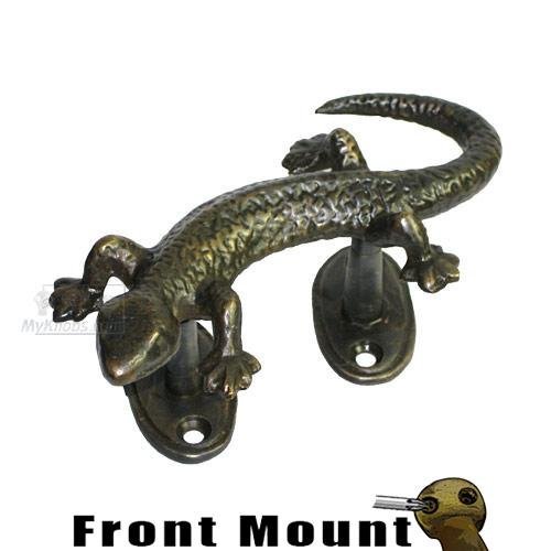 2" Centers 4 3/4" Overall Small Gecko Pull, Right Curving