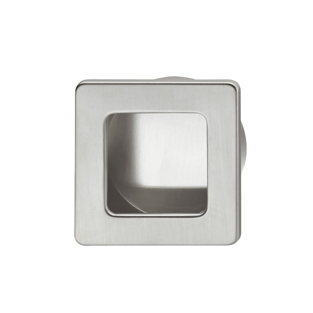 1-9/16" Recessed Pull in Satin/Brushed Nickel