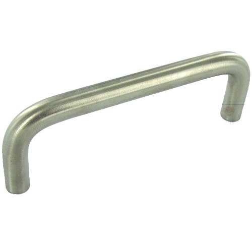 Wire Pull 3 1/4" Centers Pull in Stainless Steel Matte
