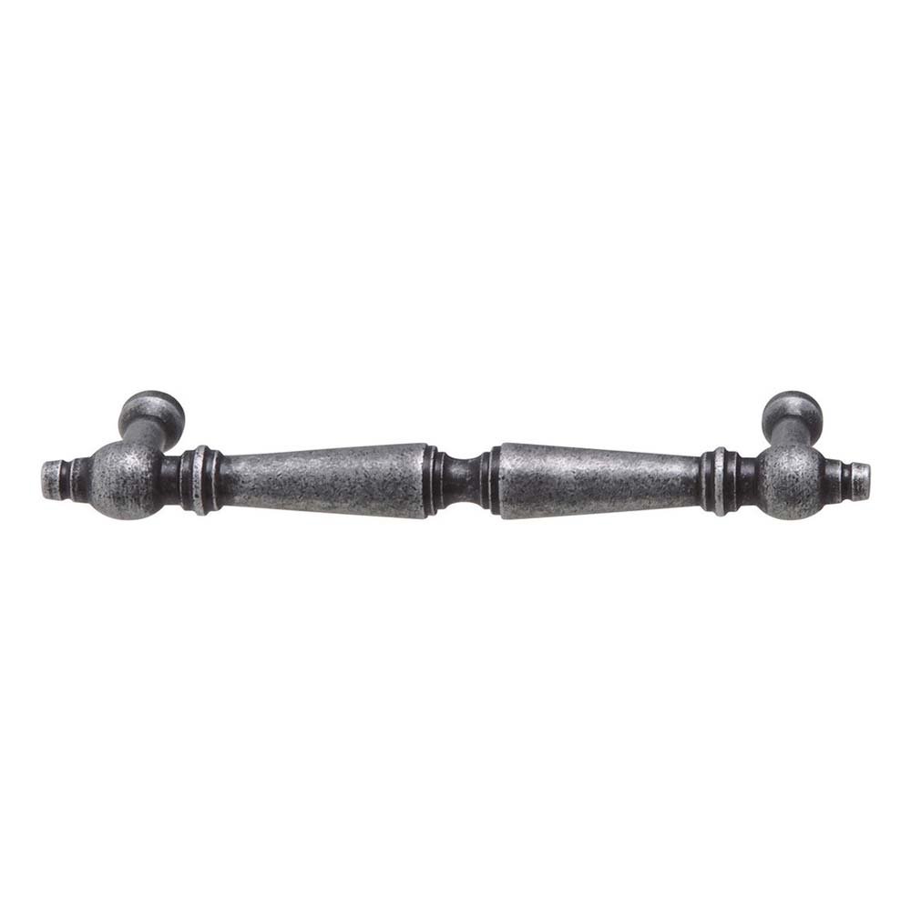 Solid Brass Pull 3 3/4" Centers Pull in Antique Black