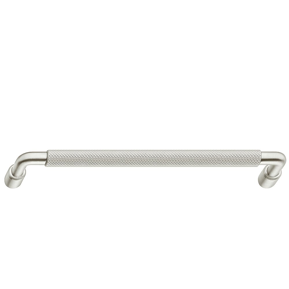 128mm Centers Knurled Pull  in Brushed Nickel