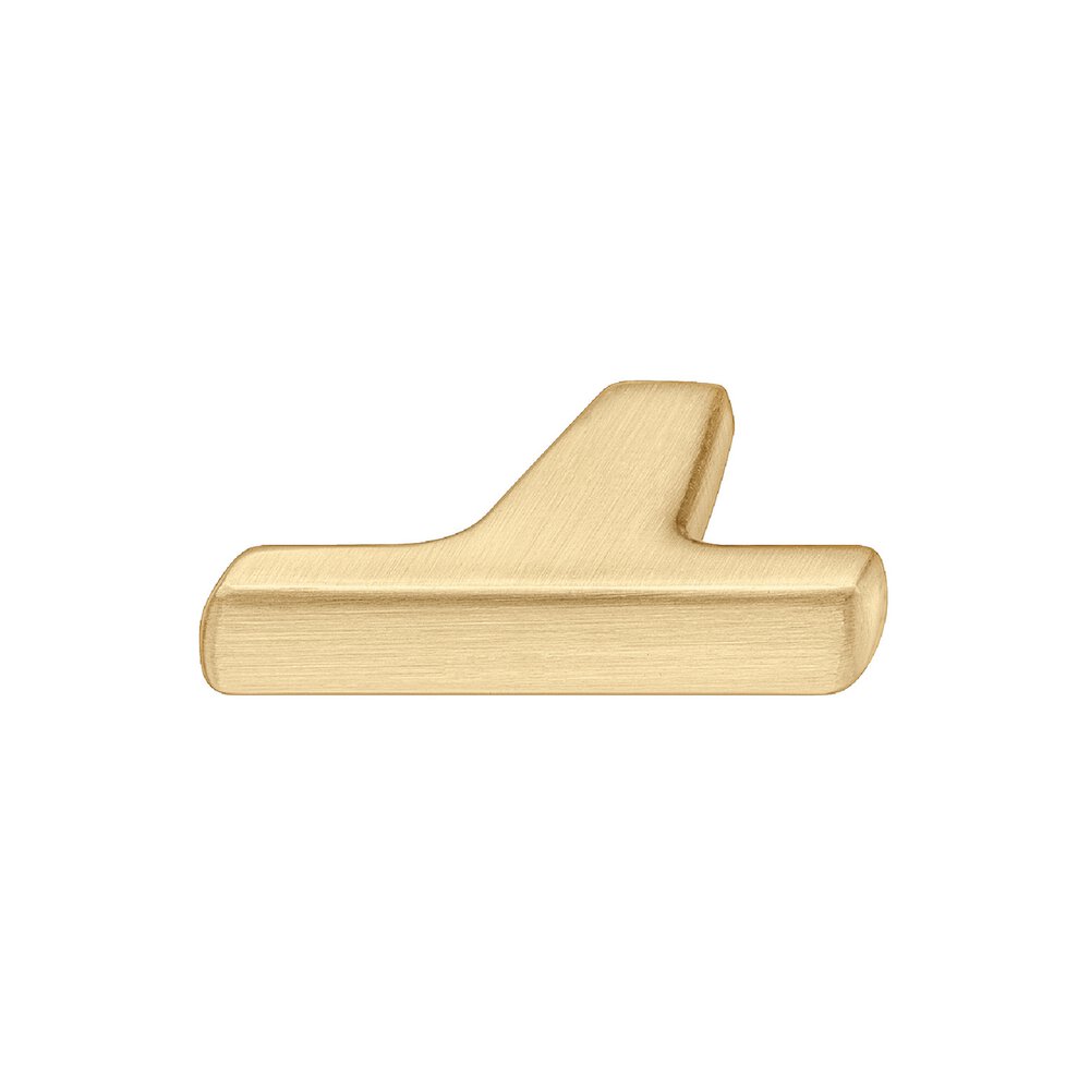 47mm Long T Knob in Brushed Gold