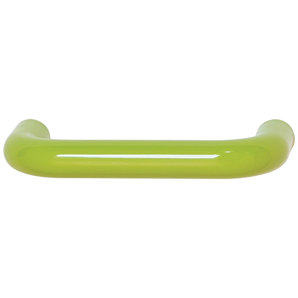 2 1/2" Centers HEWI Nylon Pull in Apple Green