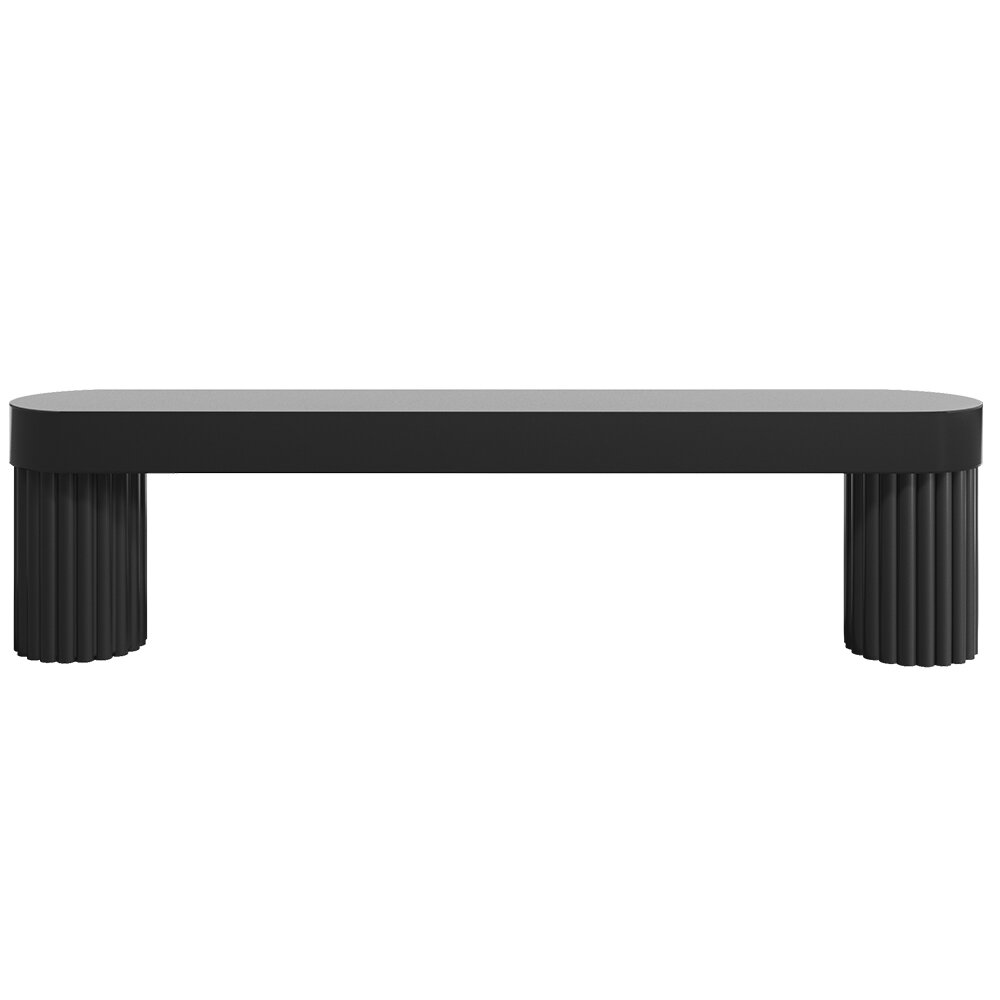 3-3/4" (96mm) Centers Cabinet Pull in Matte Black